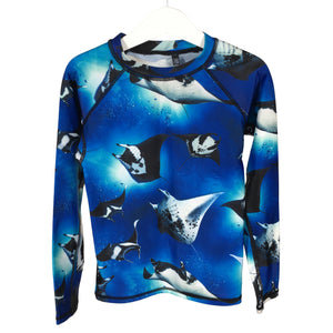 Unisex Molo Kids - Ujumissärk, suurus 122 - 128 - Sinine (1)