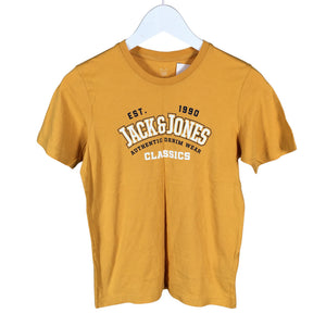 Unisex Jack & Jones - T-särk, suurus 146 - 152 - Oranž (1)