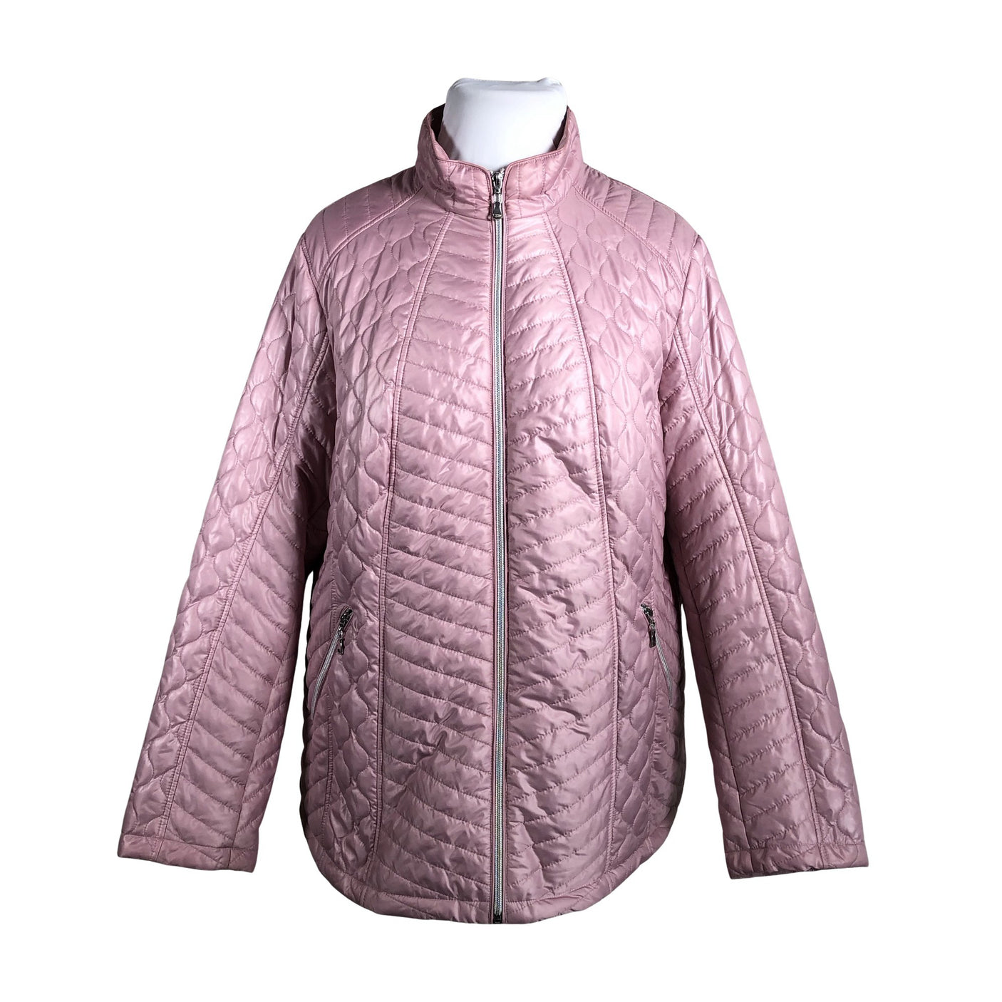 Unisex London Fog - Tepitud jope, suurus 52 - Heleroosa (1)