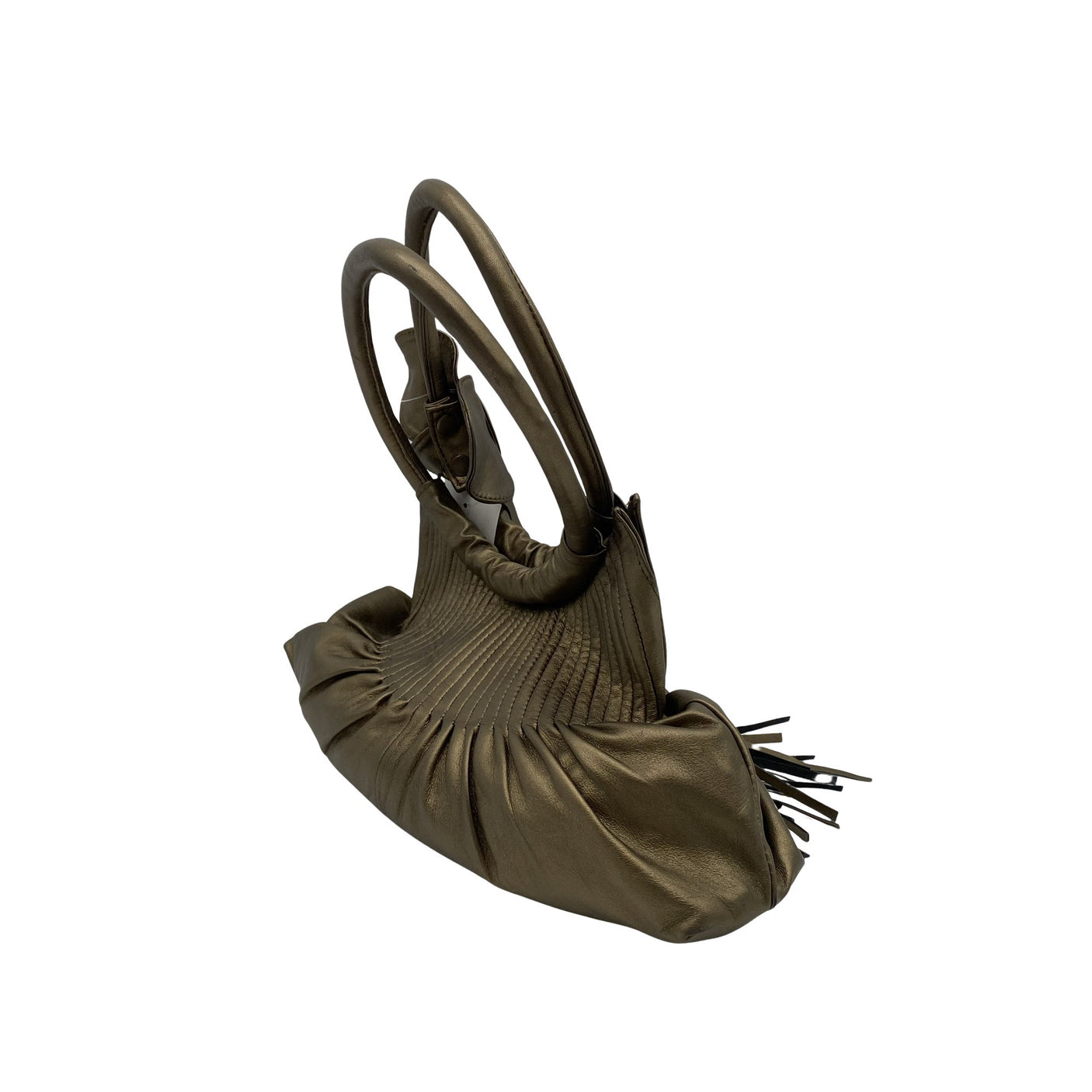Unisex Bagiore - Käekott, suurus Midi - Kuld (3)