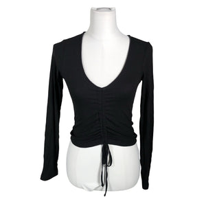 Unisex Even&Odd - Trikotaažist pluus, suurus 36 - Must (1)