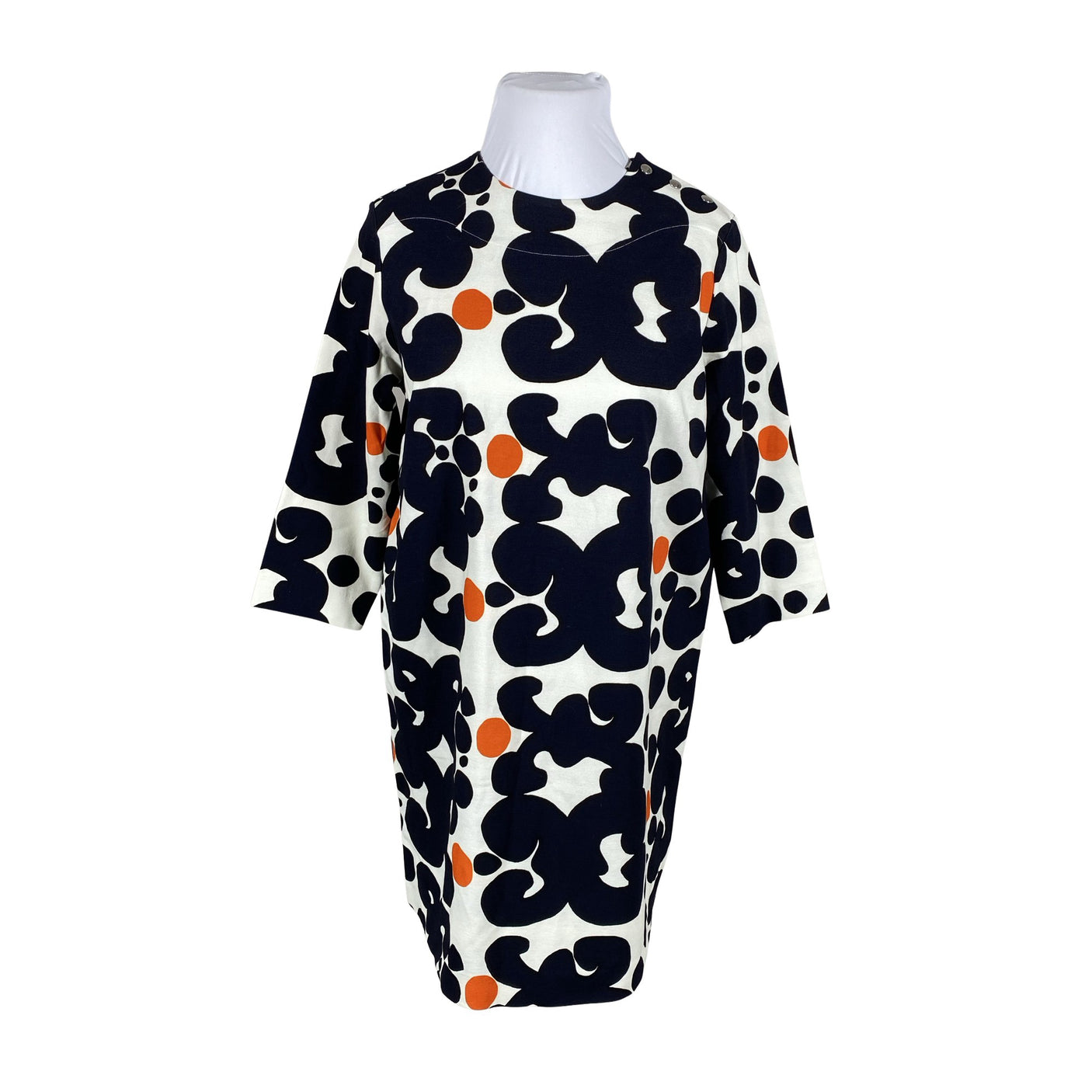 Unisex Marimekko - Trikotaažist kleit, suurus 44 - Valge (1)