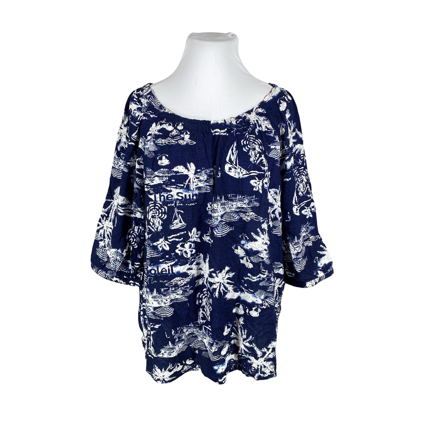 Unisex Cecil - Pluus, suurus 44 - Sinine (1)