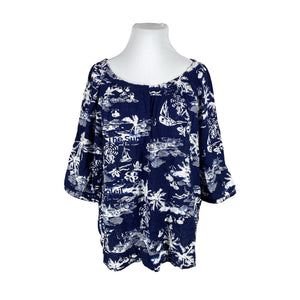 Unisex Cecil - Pluus, suurus 44 - Sinine (1)