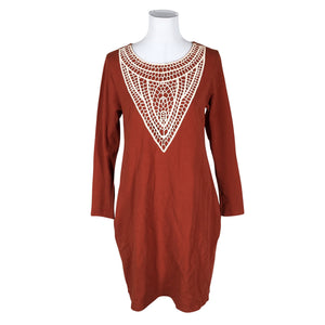 Unisex Lumoan - Dressikangast kleit, suurus 40 - Oranž (1)