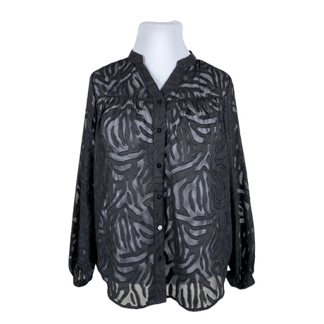 Unisex Fransa - Pluus, suurus 42 - Must ()