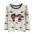 Unisex Handmade - Trikotaažist pluus, suurus 110 - 116 - Beige ()