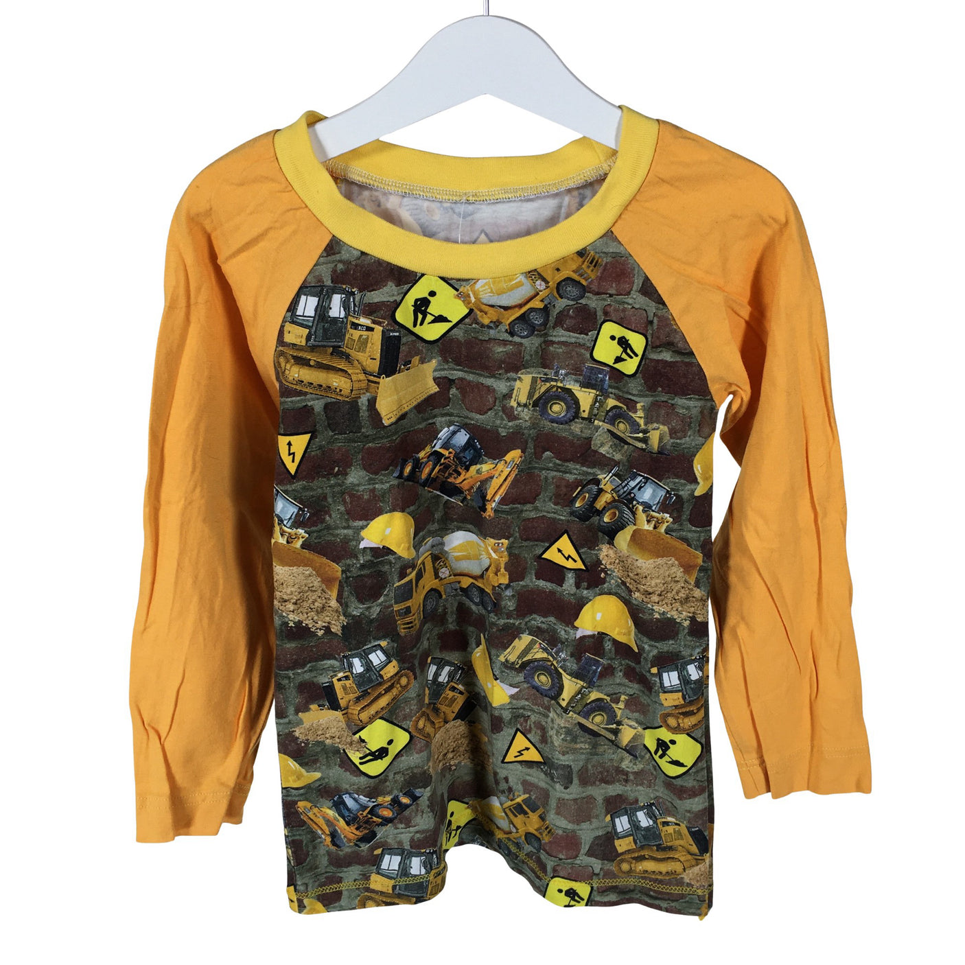 Unisex Handmade - Trikotaažist pluus, suurus 128 - 134 - Kollane (1)
