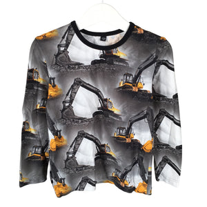 Unisex Handmade - Trikotaažist pluus, suurus 110 - 116 - Hall (1)