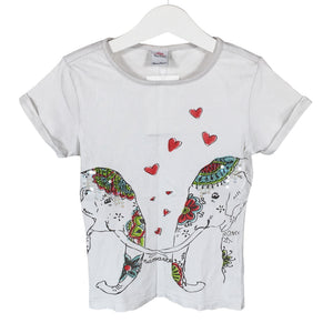Unisex s.Oliver - T-särk, suurus 116 - 122 - Valge (1)