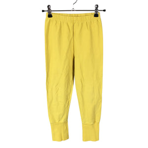 Unisex Pikkuset - Dressikangast püksid, suurus 116 - 122 - Kollane (1)
