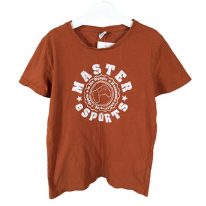 Unisex Lindex - T-särk, suurus 134 - 140 - Pruun (1)