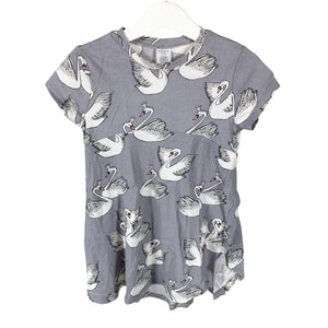 Unisex Lindex - Trikotaažist kleit, suurus 110 - 116 - Hall (1)