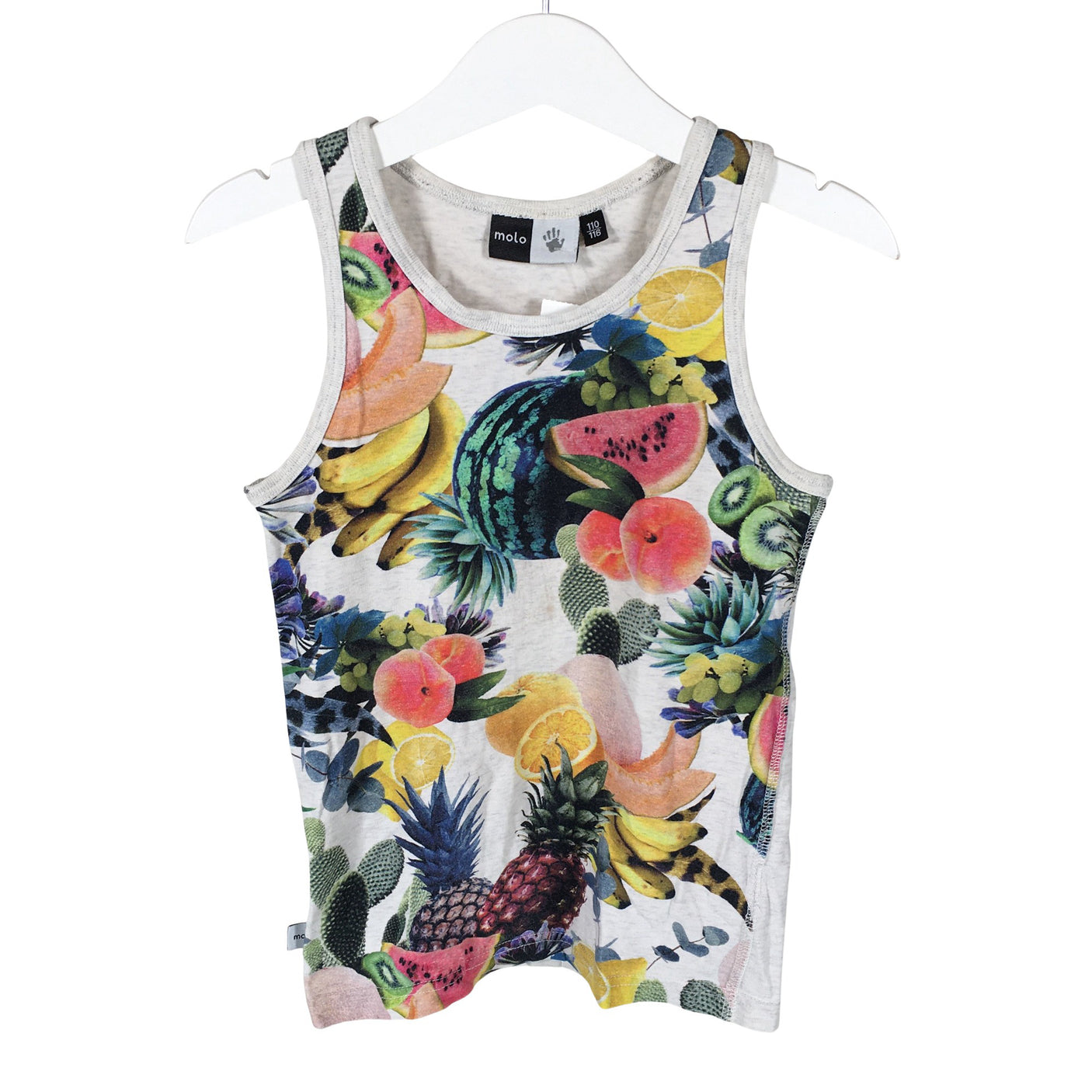 Unisex Molo Kids - Trikotaažist topp, suurus 110 - 116 - Hall (1)