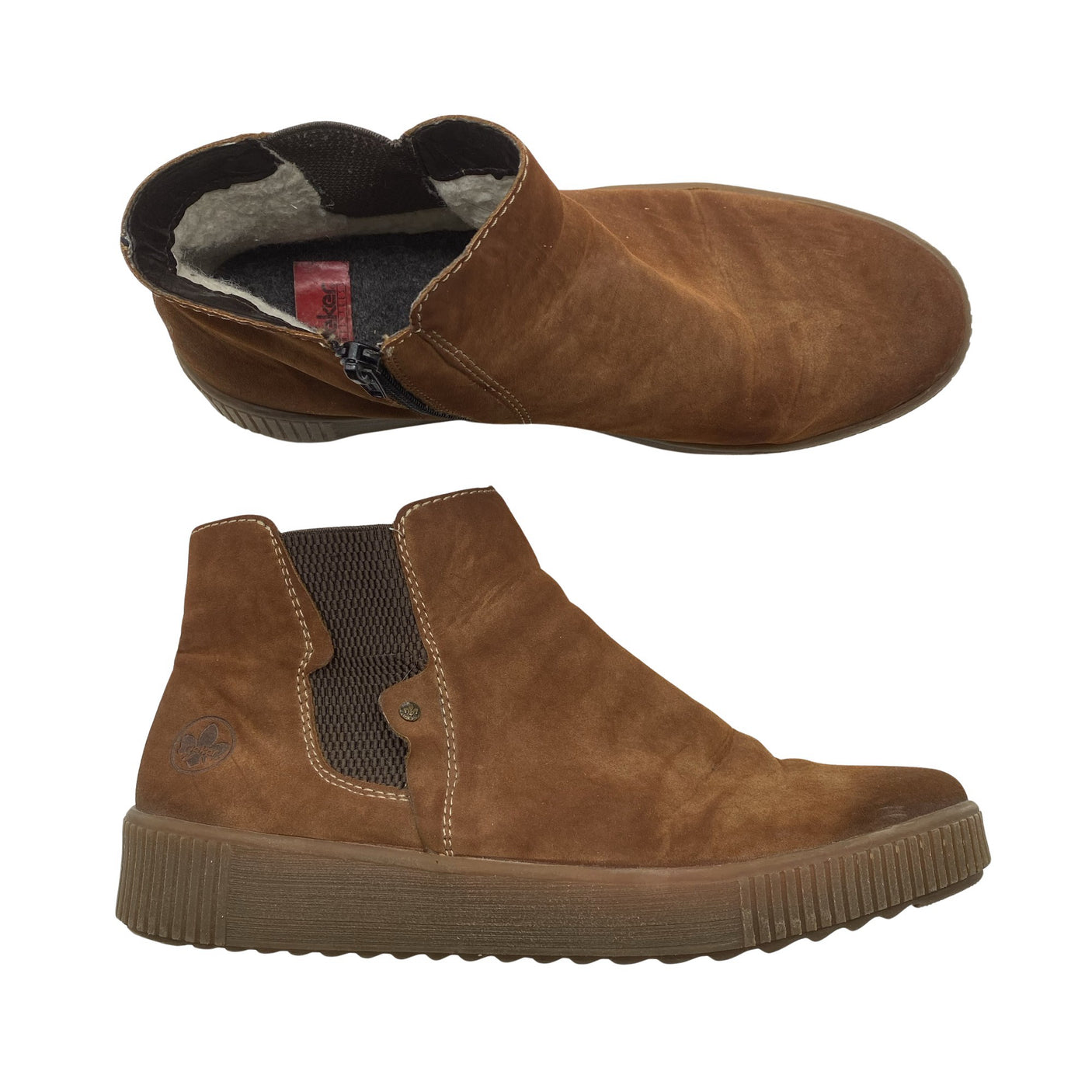 Unisex Rieker - Poolsaapad, suurus 43 - Pruun (1)