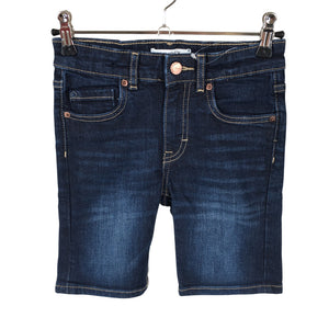Unisex Lindex - Teksast lühikesed püksid, suurus 122 - 128 - Sinine (1)