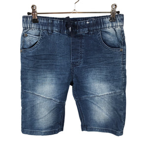 Unisex POMPdeLUX - Teksast lühikesed püksid, suurus 146 - 152 - Sinine (1)
