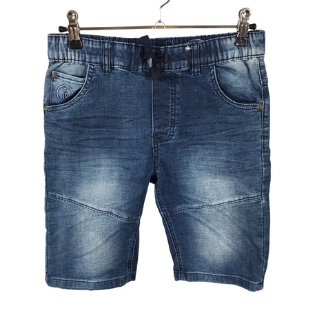 Unisex POMPdeLUX - Teksast lühikesed püksid, suurus 146 - 152 - Sinine ()