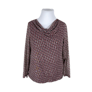 Unisex Gerry Weber - Trikotaažist pluus, suurus 44 - Veinipunane (1)