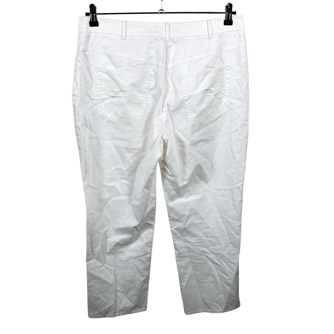 Unisex Gerry Weber - Mittevenivad püksid, suurus 42 - Valge (2)