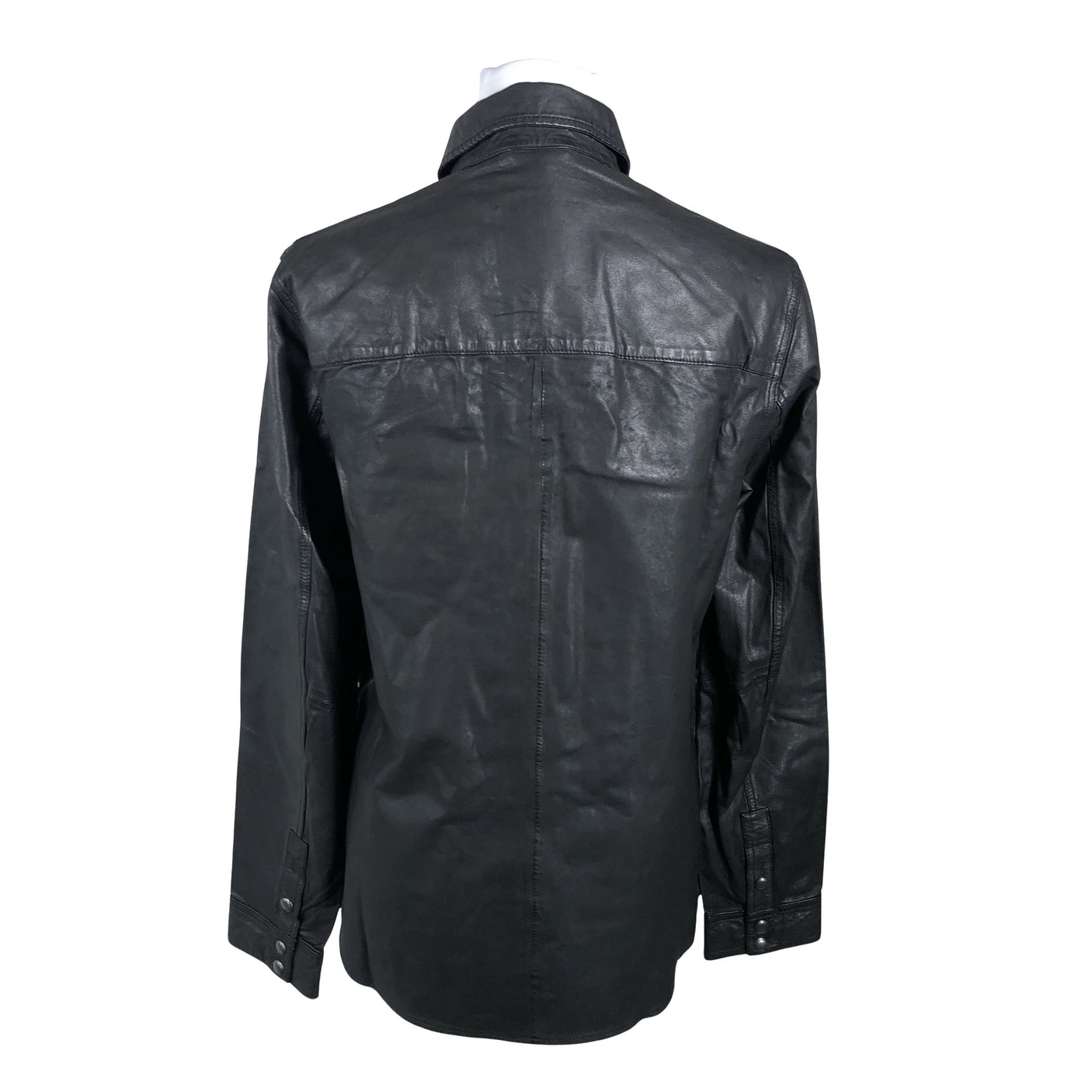 Unisex All Saints - Nahktagi, suurus 36 - Must (2)
