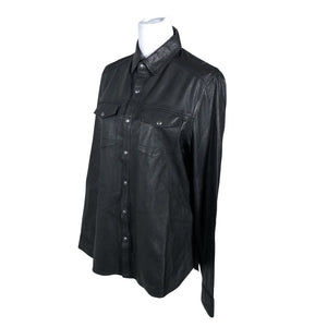 Unisex All Saints - Nahktagi, suurus 36 - Must (3)