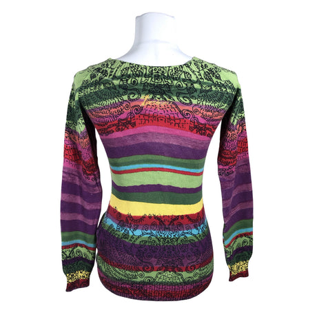 Unisex Desigual - Kampsun, suurus 38 - Roheline (2)