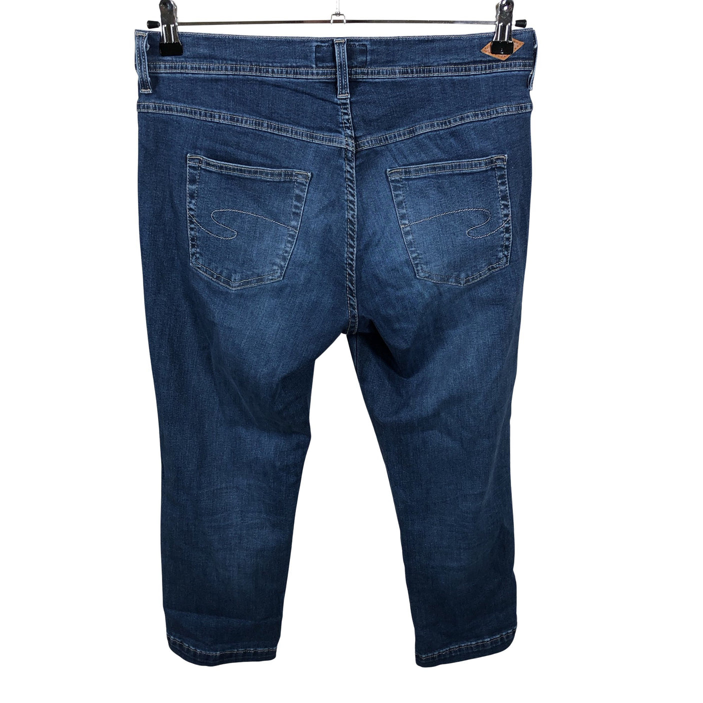 Unisex Lee Cooper - Teksast poolpikad püksid, suurus W30 - Sinine (2)