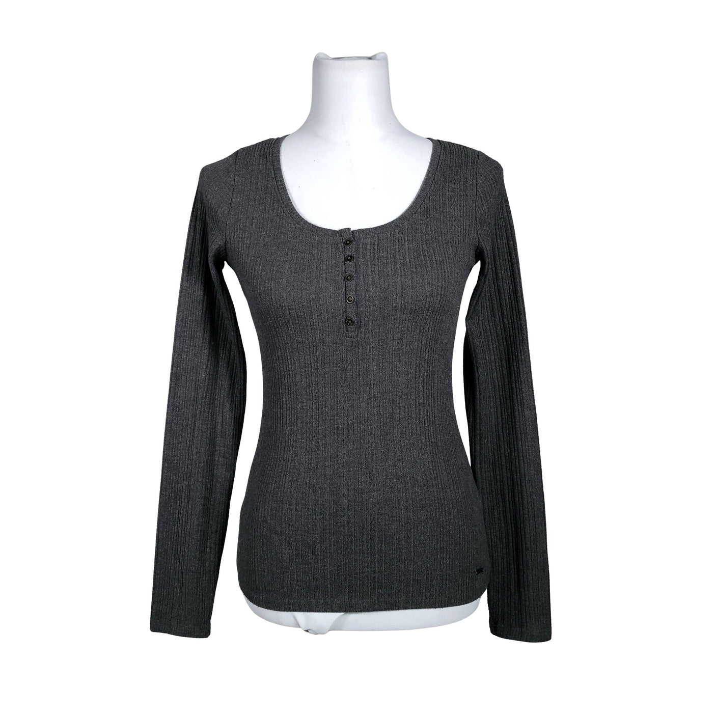Unisex Hollister - Trikotaažist pluus, suurus 36 - Hall (1)