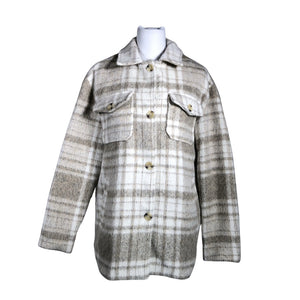Unisex Na-KD - Villane mantel, suurus 36 - Beige (1)