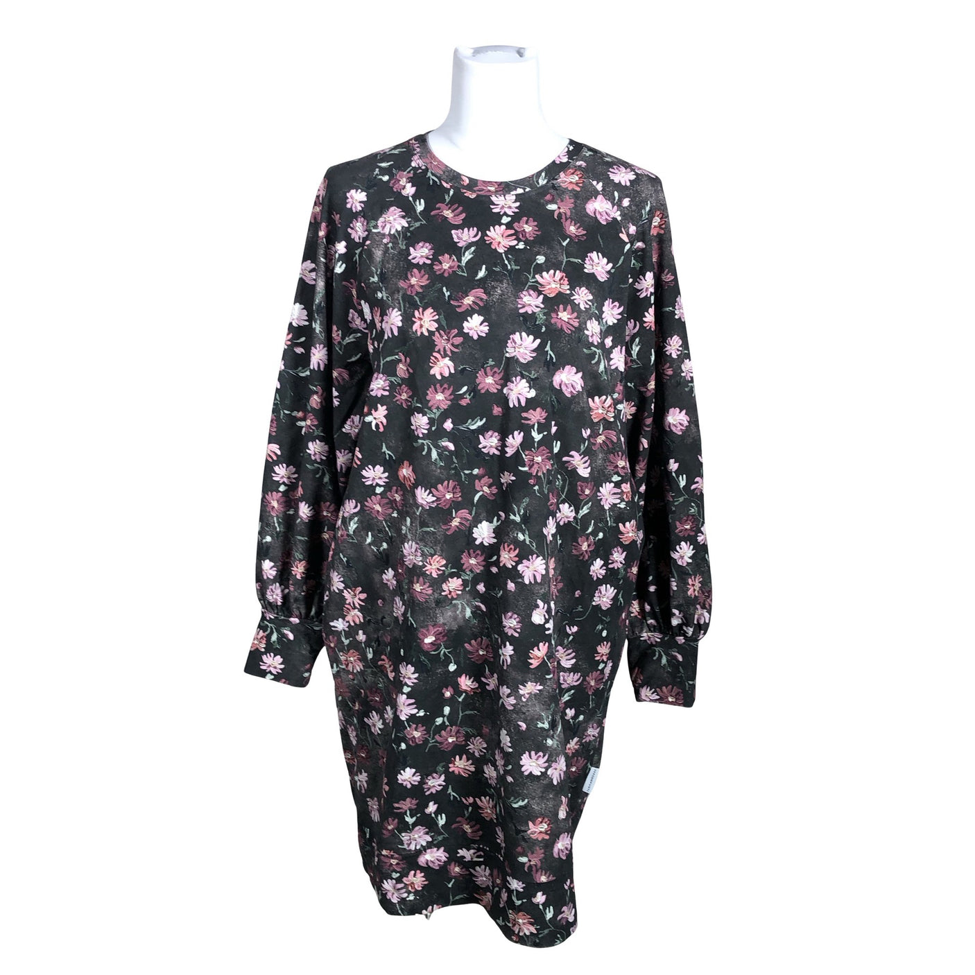 Unisex Versonpuoti - Trikotaažist kleit, suurus 40 - Must (1)