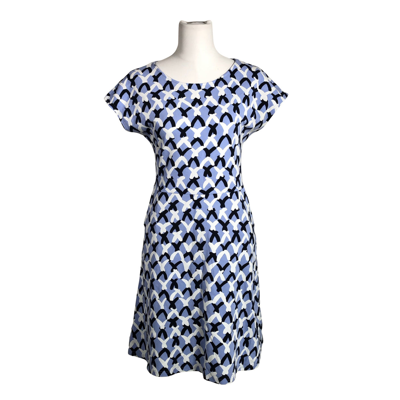 Unisex Nanso - Trikotaažist kleit, suurus 36 - Sinine (1)