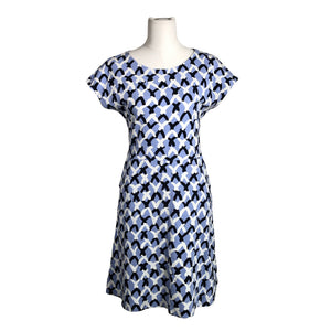 Unisex Nanso - Trikotaažist kleit, suurus 36 - Sinine (1)