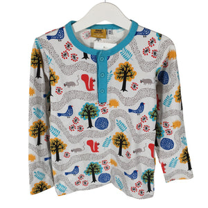 Unisex me&i - Trikotaažist pluus, suurus 104 - 110 - Valge (1)
