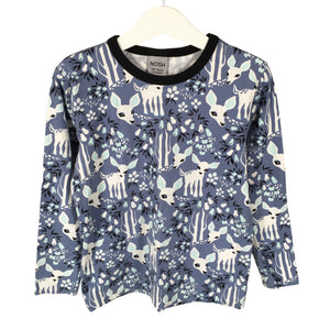 Unisex NOSH - Trikotaažist pluus, suurus 110 - 116 - Helesinine (1)