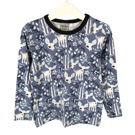 Unisex NOSH - Trikotaažist pluus, suurus 110 - 116 - Helesinine ()