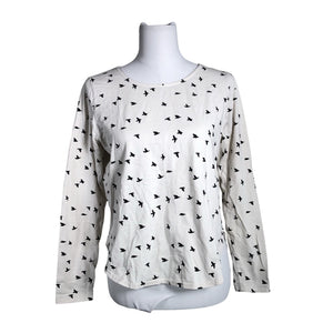 Unisex NOSH - Trikotaažist pluus, suurus 36 - Looduslik valge (1)