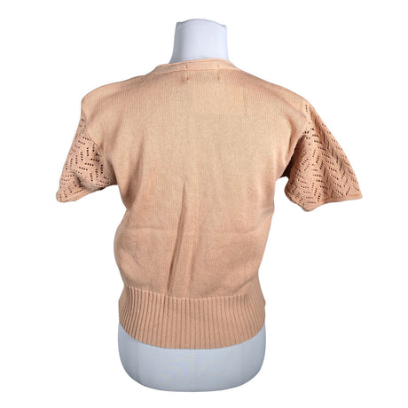 Unisex Naturally Yours - Kardigan, suurus 38 - Heleroosa (2)