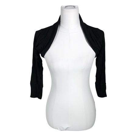 Unisex SisterS point - Trikotaažist boolero, suurus 36 - Must ()