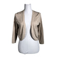 Unisex Your Face - Kootud boolero, suurus 40 - Beige ()