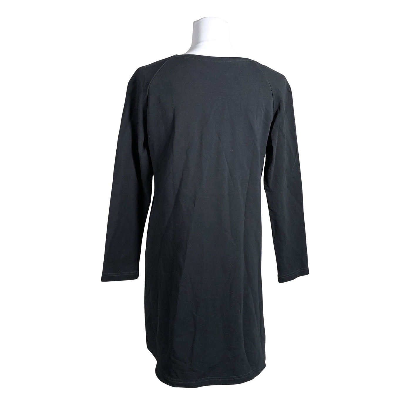 Unisex Handmade - Trikotaažist tuunika, suurus 38 - Must (2)