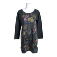 Unisex Handmade - Trikotaažist tuunika, suurus 38 - Must ()