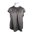 Unisex Comma - Lühikeste käistega pluus, suurus 44 - Pruun ()
