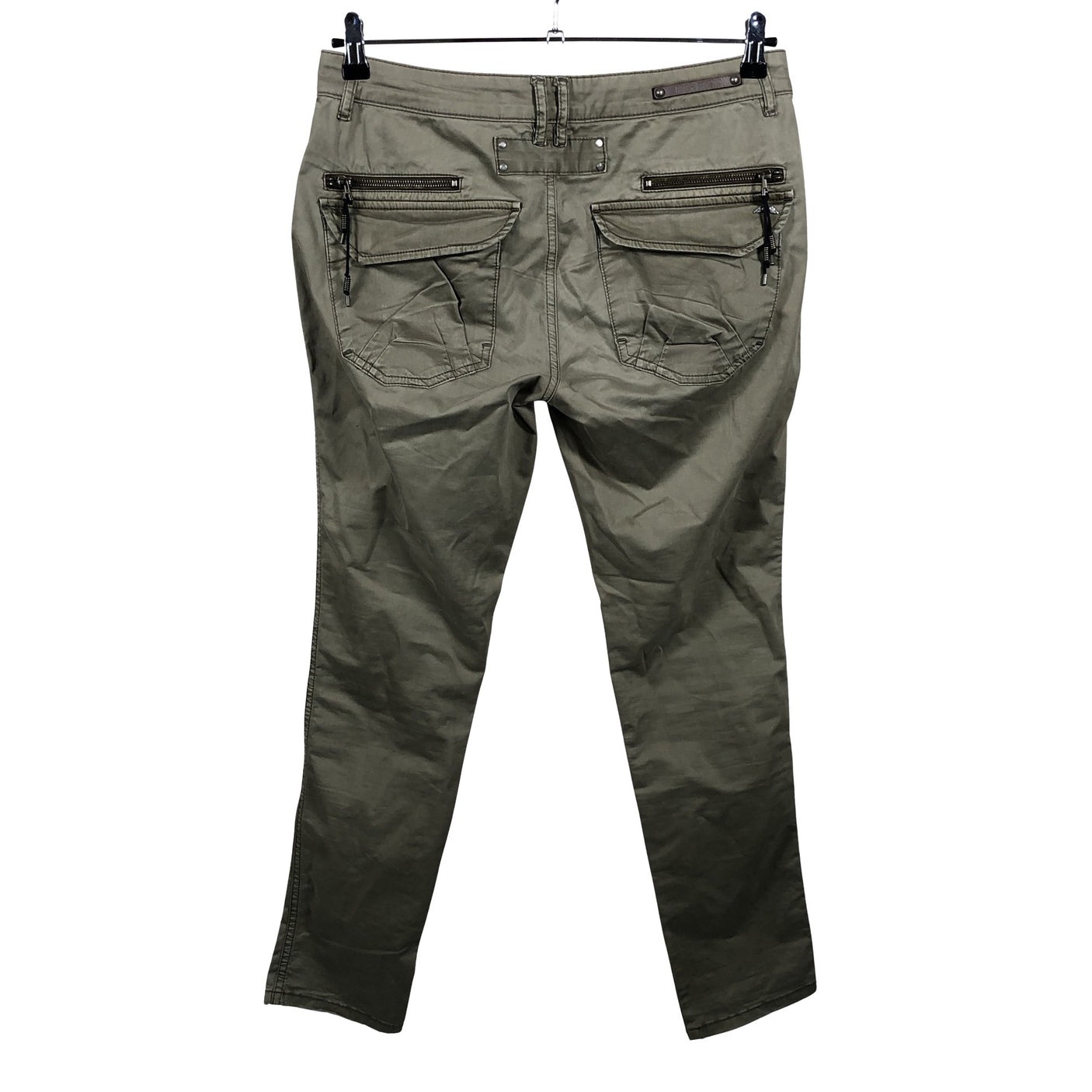 Unisex Mos Mosh - Mittevenivad püksid, suurus W29 - Roheline (2)