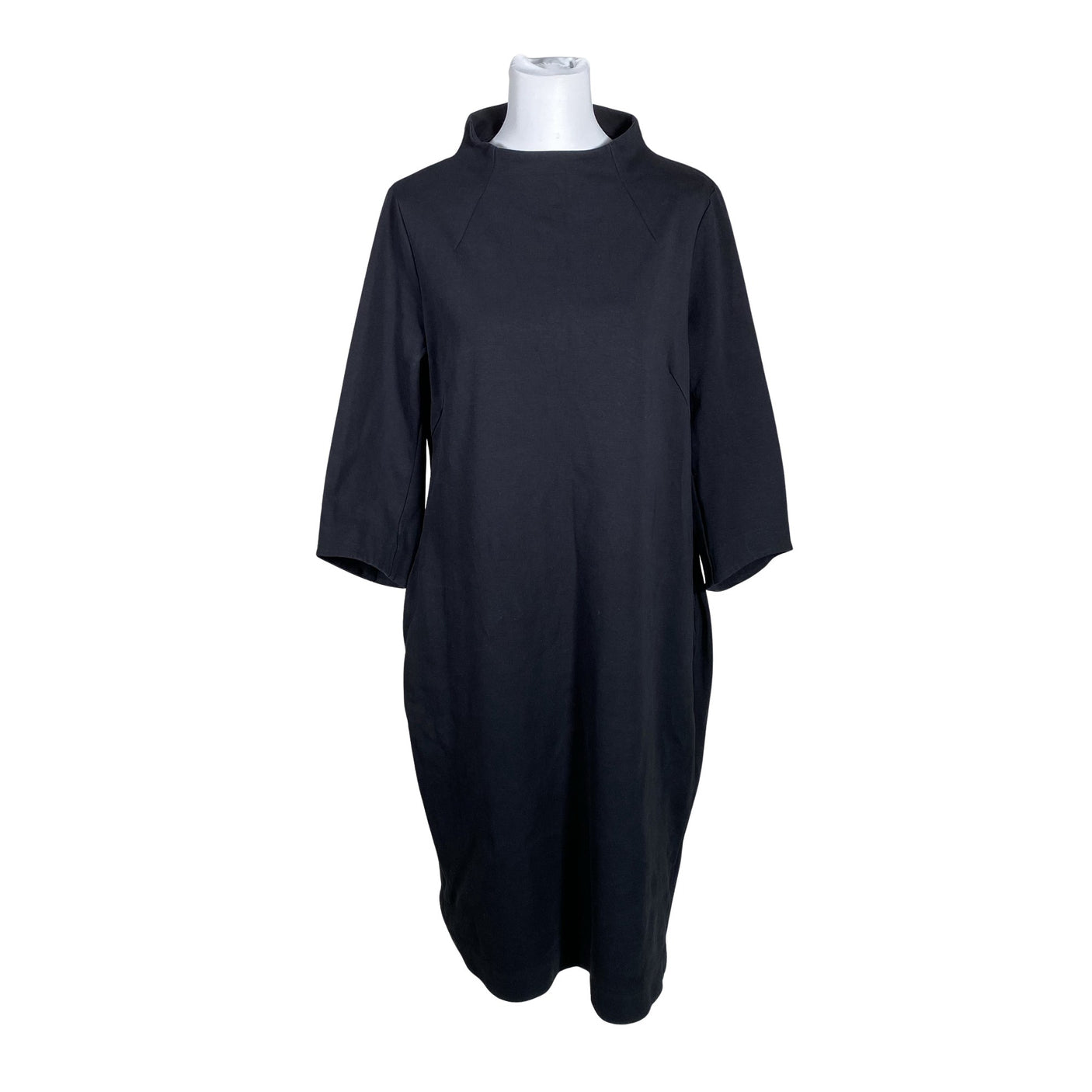 Unisex Papu - Trikotaažist kleit, suurus 38 - Must (1)