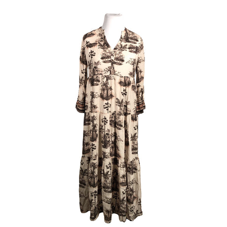 Unisex Gustav - Õhuke kleit, suurus 42 - Beige ()