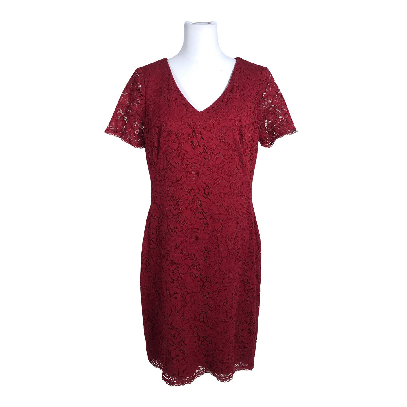 Unisex Lauren Ralph Lauren - Mitteveniv kleit, suurus 40 - Punane (1)