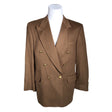 Unisex Cerruti 1881 - Villane mantel, suurus XXXL - Pruun ()
