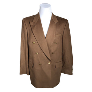 Unisex Cerruti 1881 - Villane mantel, suurus XXXL - Pruun (1)