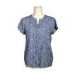 Unisex Soyaconcept - Lühikeste käistega pluus, suurus 40 - Sinine ()